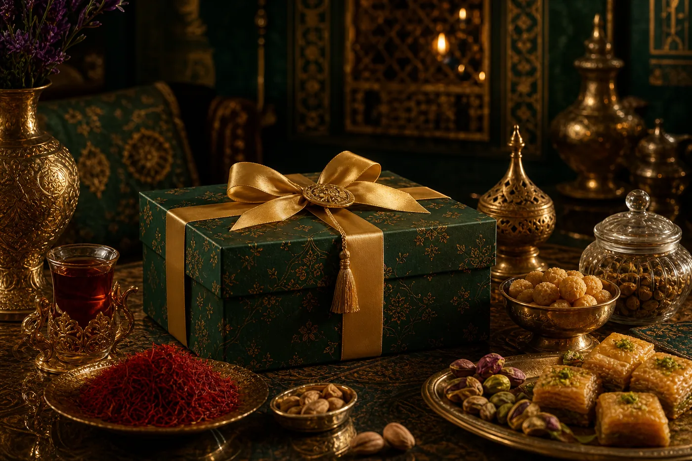 آجیل و خشکبار در چیدمان لوکس ایرانی